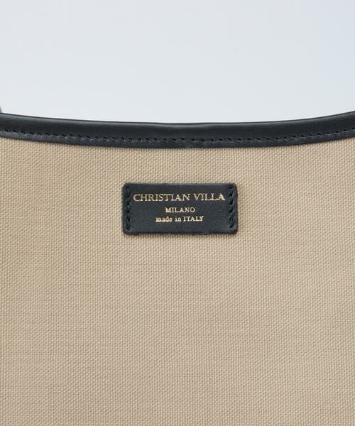 INED / イネド ショルダーバッグ | 《FAVORITE》レザーコンビバッグ《CHRISTIAN VILLA》 | 詳細6