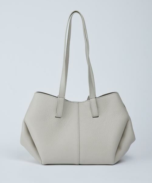 INED / イネド ショルダーバッグ | 《FAVORITE》2WAYトートバッグ 《CHRISTIAN VILLA》（グレーベージュ3）