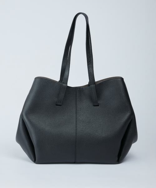 INED / イネド ショルダーバッグ | 《FAVORITE》2WAYトートバッグ ラージサイズ《CHRISTIAN VILLA》（ブラック）