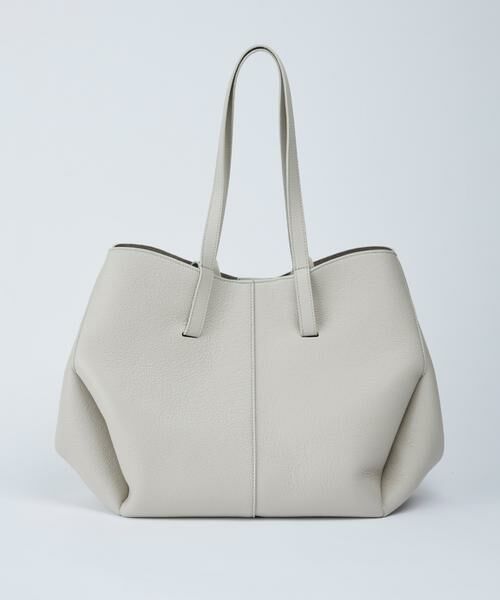 INED / イネド ショルダーバッグ | 《FAVORITE》2WAYトートバッグ ラージサイズ《CHRISTIAN VILLA》（グレーベージュ3）