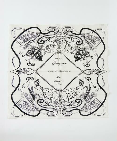 INED / イネド マフラー・ショール・スヌード・ストール | コットンシルクストール　バブル《manipuri》 | 詳細1