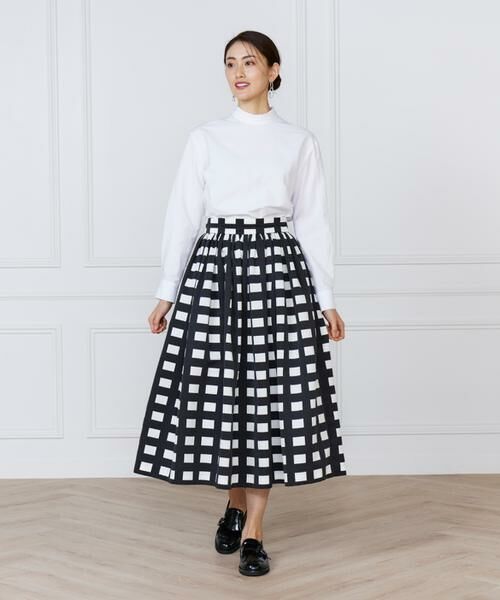 INED / イネド シャツ・ブラウス | 《大きいサイズ》プリーツカラーブラウス | 詳細25