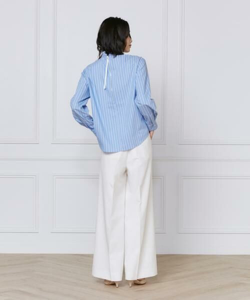 INED / イネド シャツ・ブラウス | 《大きいサイズ》プリーツカラーブラウス | 詳細19