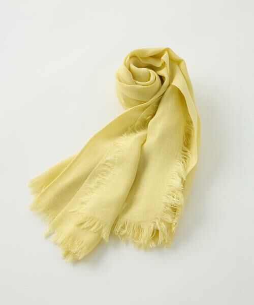 INED / イネド マフラー・ショール・スヌード・ストール | リネンモダールシルクストール《ASAUCE MELER》 | 詳細1