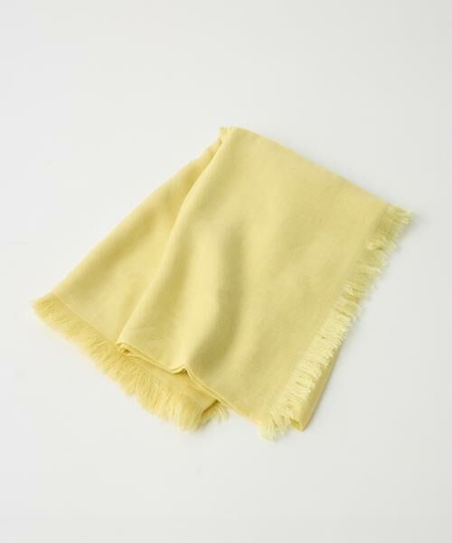 INED / イネド マフラー・ショール・スヌード・ストール | リネンモダールシルクストール《ASAUCE MELER》 | 詳細2