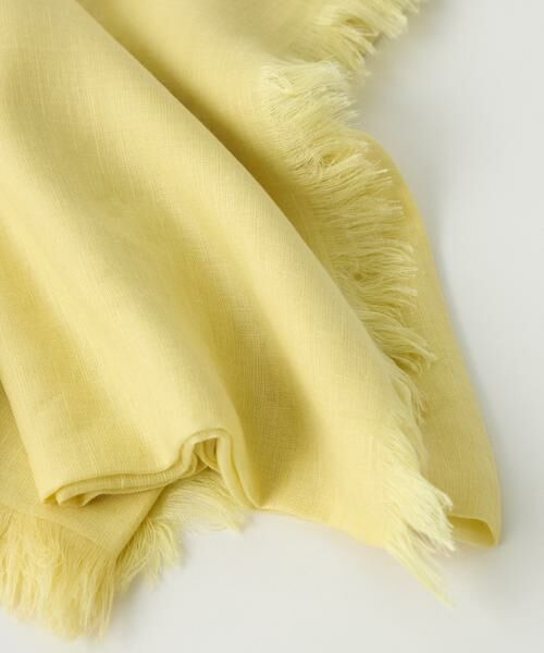 INED / イネド マフラー・ショール・スヌード・ストール | リネンモダールシルクストール《ASAUCE MELER》 | 詳細3