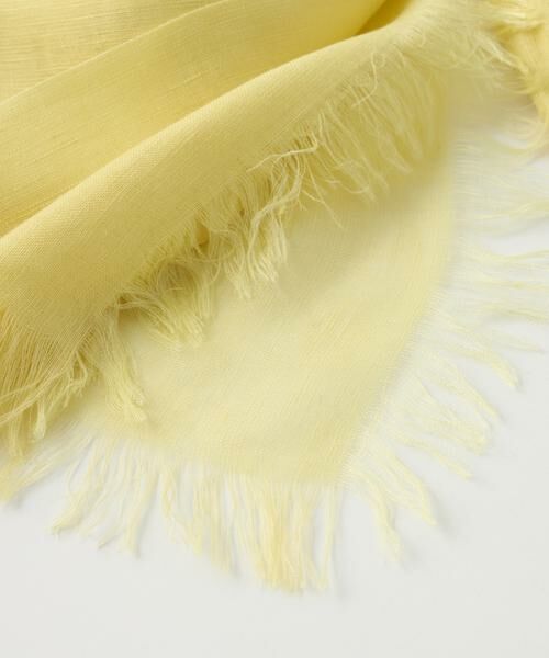 INED / イネド マフラー・ショール・スヌード・ストール | リネンモダールシルクストール《ASAUCE MELER》 | 詳細4