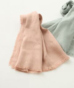 INED / イネド マフラー・ショール・スヌード・ストール | オーガニックリネン ドライキャンバススクエアストール《ASAUCE MELER》