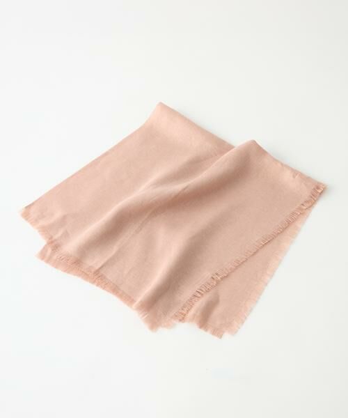 INED / イネド マフラー・ショール・スヌード・ストール | オーガニックリネン ドライキャンバススクエアストール《ASAUCE MELER》 | 詳細6