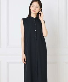 INED / イネド ミニ丈・ひざ丈ワンピース | 《WEB限定》ノースリーブシャツワンピース