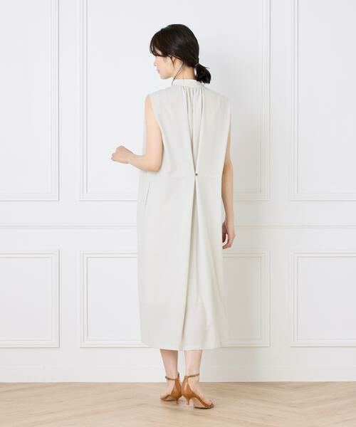 INED / イネド ミニ丈・ひざ丈ワンピース | 《WEB限定》ノースリーブシャツワンピース | 詳細10