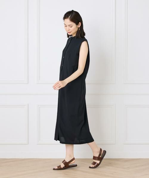 INED / イネド ミニ丈・ひざ丈ワンピース | 《WEB限定》ノースリーブシャツワンピース | 詳細14