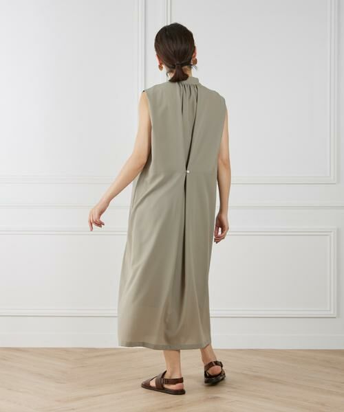 INED / イネド ミニ丈・ひざ丈ワンピース | 《WEB限定》ノースリーブシャツワンピース | 詳細5