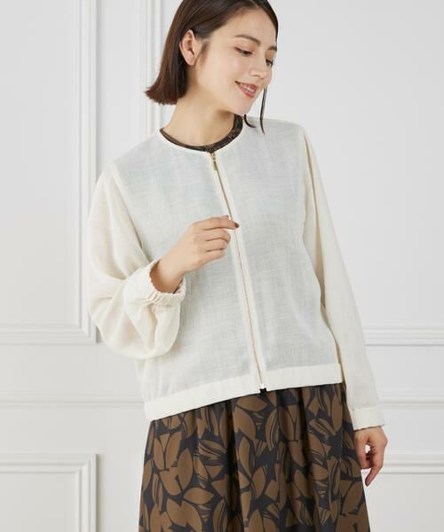 INED / イネド ブルゾン | 《WEB限定》メッシュブルゾン | 詳細12