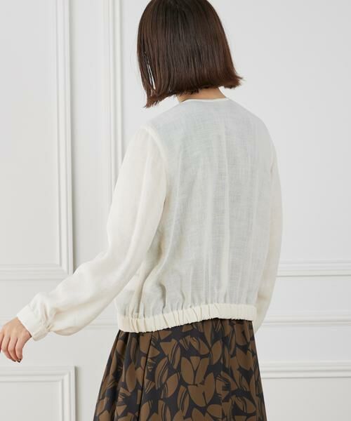 INED / イネド ブルゾン | 《WEB限定》メッシュブルゾン | 詳細14