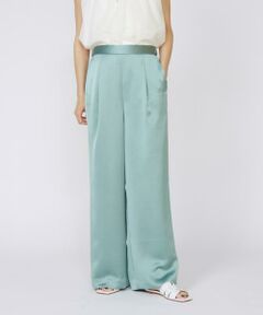 INED / イネド その他パンツ | イージーワイドサテンパンツ