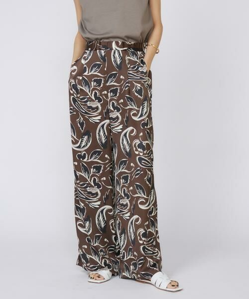 INED / イネド その他パンツ | イージーワイドプリントパンツ | 詳細8