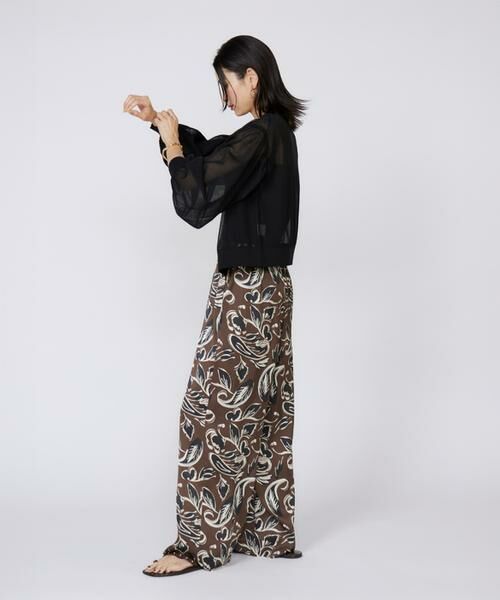 INED / イネド その他パンツ | イージーワイドプリントパンツ | 詳細20
