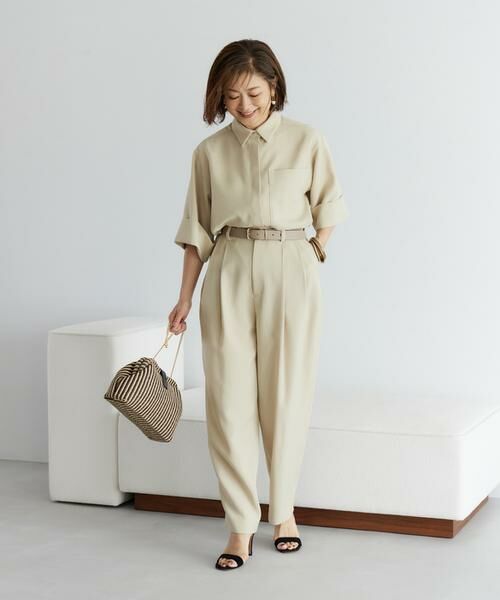 INED / イネド その他パンツ | 《三尋木奈保コラボ》辛口モードなバレルパンツ | 詳細3