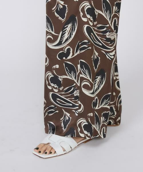 INED / イネド その他パンツ | 《大きいサイズ》イージーワイドプリントパンツ | 詳細11
