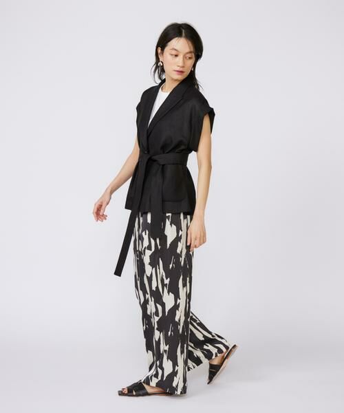 INED / イネド その他パンツ | 《大きいサイズ》イージーワイドプリントパンツ | 詳細15