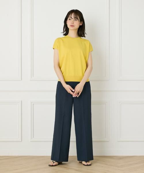 INED / イネド ニット・セーター | 《WEB限定》フレンチスリーブサマーニット | 詳細11