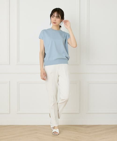 INED / イネド ニット・セーター | 《WEB限定》フレンチスリーブサマーニット | 詳細3