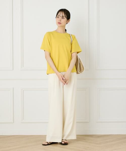 INED / イネド ニット・セーター | 《WEB限定》Tシャツ風プルオーバーサマーニット | 詳細2