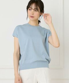 INED / イネド ニット・セーター | 《大きいサイズ》《WEB限定》フレンチスリーブサマーニット