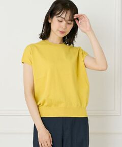 INED / イネド ニット・セーター | 《大きいサイズ》《WEB限定》フレンチスリーブサマーニット