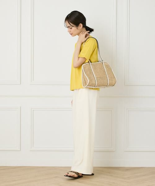 INED / イネド ニット・セーター | 《大きいサイズ》《WEB限定》Tシャツ風プルオーバーサマーニット | 詳細16