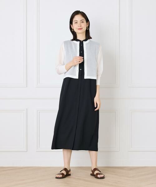 INED / イネド カーディガン・ボレロ | シアーニットカーディガン | 詳細5