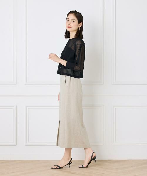 INED / イネド カーディガン・ボレロ | シアーニットカーディガン | 詳細26