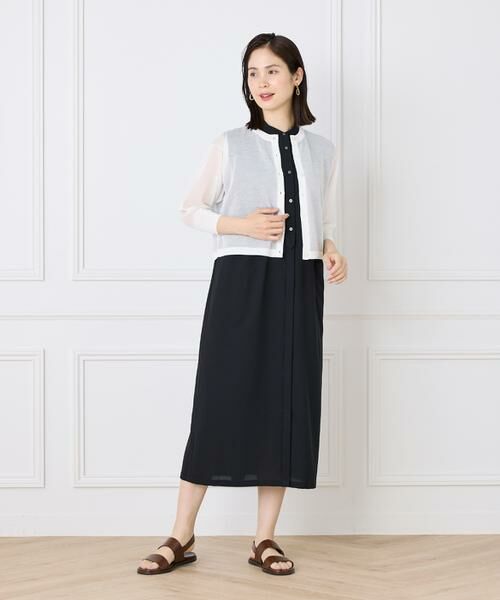 INED / イネド カーディガン・ボレロ | シアーニットカーディガン | 詳細21