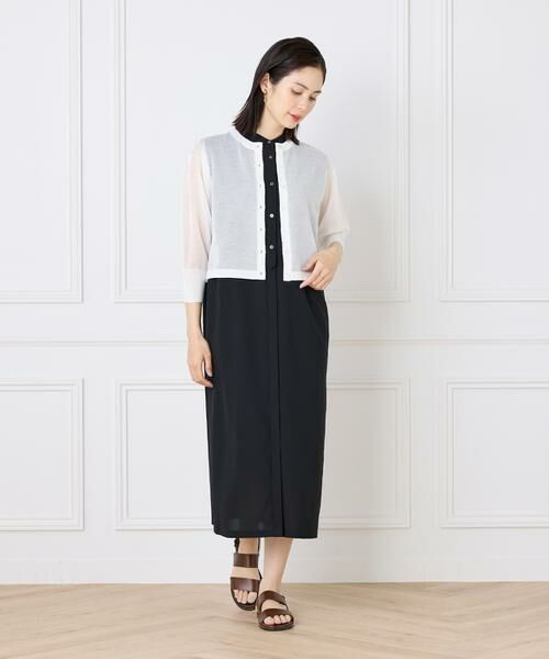 INED / イネド カーディガン・ボレロ | シアーニットカーディガン | 詳細22