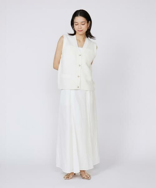 INED / イネド ベスト | Vネックニットジレ | 詳細14