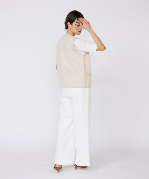 INED / イネド ベスト | Vネックニットジレ | 詳細19