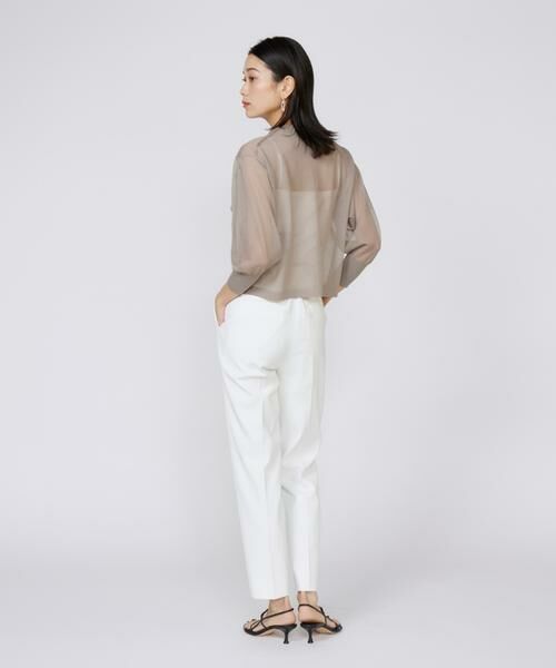 INED / イネド カーディガン・ボレロ | 《大きいサイズ》シアーニットカーディガン | 詳細4