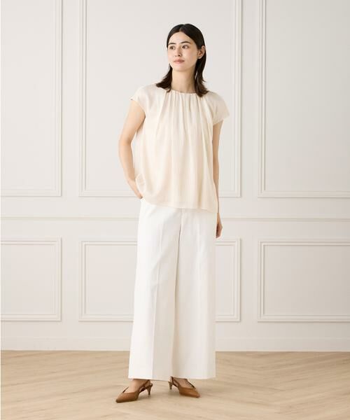 INED / イネド シャツ・ブラウス | シアーストライプブラウス　 | 詳細2