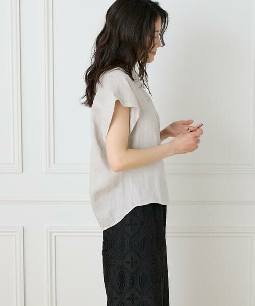 INED / イネド シャツ・ブラウス | リネンスキッパーブラウス | 詳細12