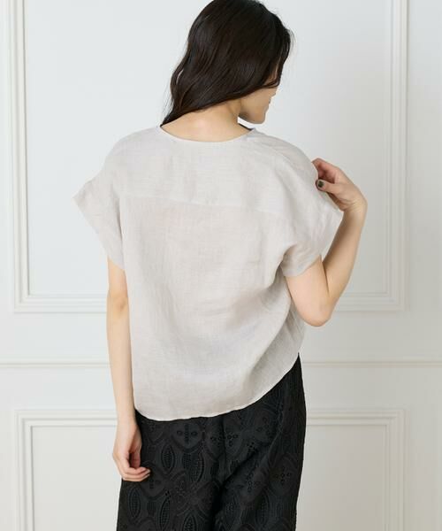 INED / イネド シャツ・ブラウス | リネンスキッパーブラウス | 詳細13