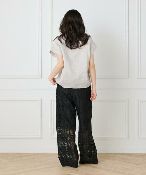 INED / イネド シャツ・ブラウス | リネンスキッパーブラウス | 詳細4