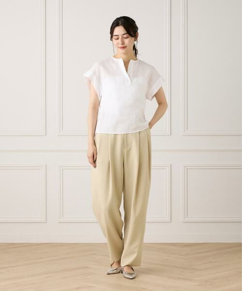 INED / イネド シャツ・ブラウス | リネンスキッパーブラウス | 詳細6
