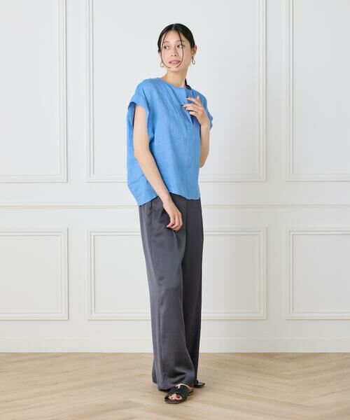 INED / イネド シャツ・ブラウス | リネンスキッパーブラウス | 詳細24