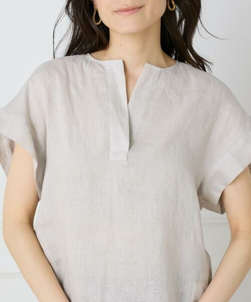 INED / イネド シャツ・ブラウス | リネンスキッパーブラウス | 詳細28