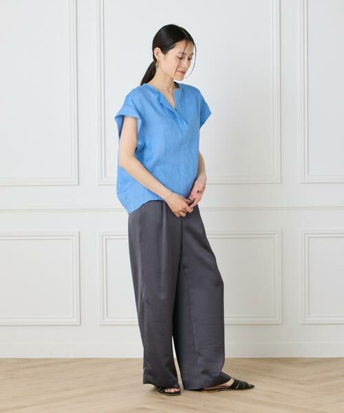 INED / イネド シャツ・ブラウス | リネンスキッパーブラウス | 詳細23