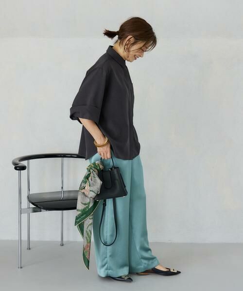 INED / イネド シャツ・ブラウス | 《三尋木奈保コラボ》辛口モードなワイドスリーブシャツ | 詳細11