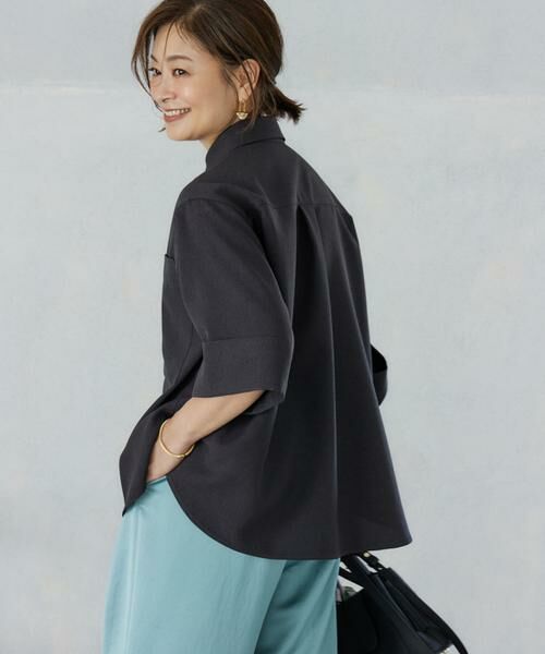 INED / イネド シャツ・ブラウス | 《三尋木奈保コラボ》辛口モードなワイドスリーブシャツ | 詳細15