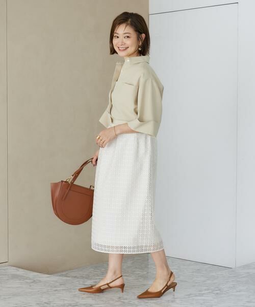 INED / イネド シャツ・ブラウス | 《三尋木奈保コラボ》辛口モードなワイドスリーブシャツ | 詳細7