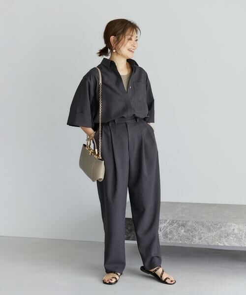 INED / イネド シャツ・ブラウス | 《三尋木奈保コラボ》辛口モードなワイドスリーブシャツ | 詳細8